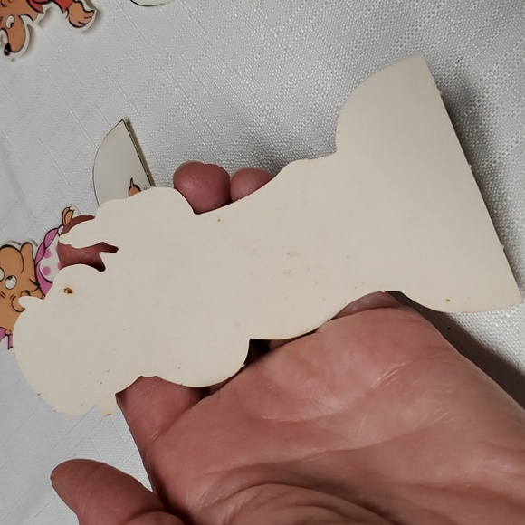 VTG Berenstain Bears 1989 Paper Dolls Cutouts Set of 8 Different Characters - Picture 13 of 15